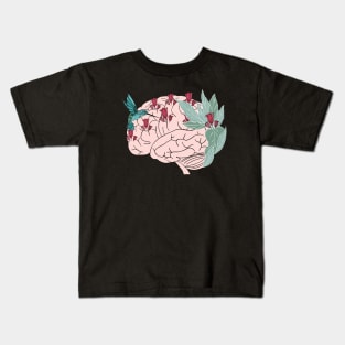 Anatomy brain art Kids T-Shirt